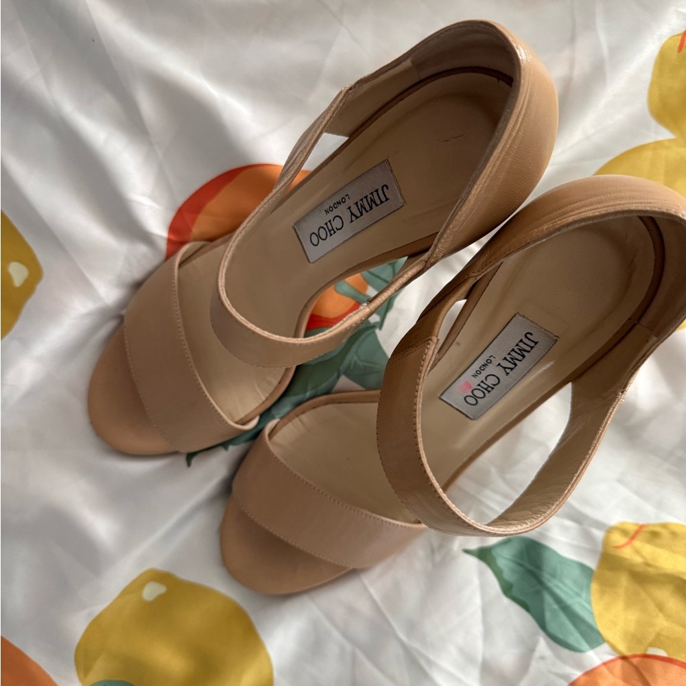SOLD!! Jimmy Choo Tan Women's Shoes